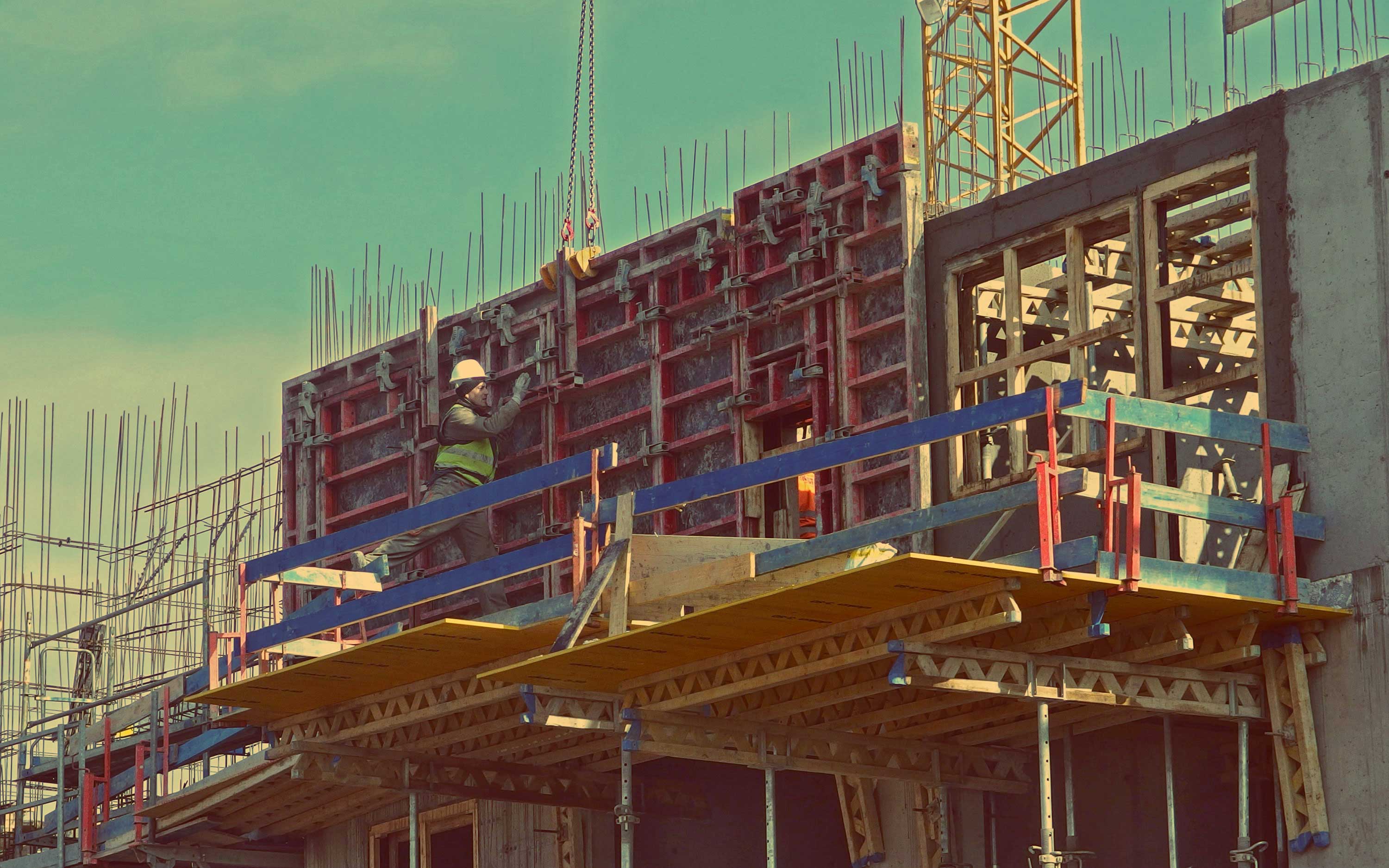 Worker On A Construction Site - Free Stock Photos ::: LibreShot