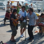 Live music on the street, Barcelona.