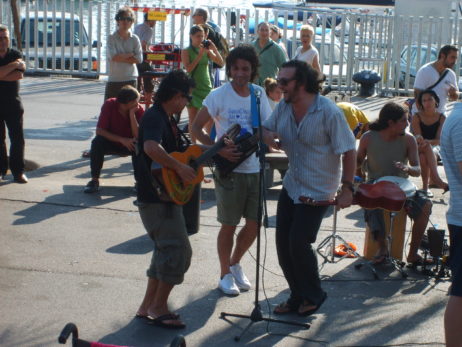 Live music on the street Live music on the street