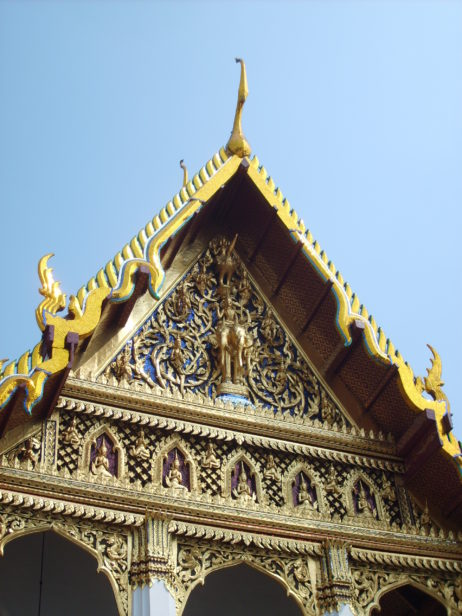 Buddhist temple in Bangkok Buddhist temple in Bangkok