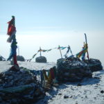 Sacred shaman place in Mongolia Sacred mountain in Mongolia
