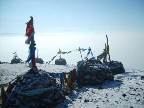 Sacred shaman place in Mongolia Sacred shaman place in Mongolia
