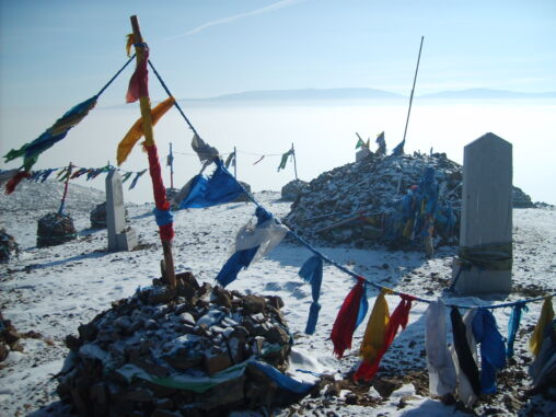 Sacred place in Mongolia