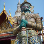God statute in Gand Palace in Bangkok Photo of god statute in Gand Palace in Bangkok, Thailand.