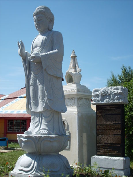Buddha statue in Mongolia Buddha statue in Mongolia