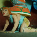 Buddhist statue detail in Mongolia