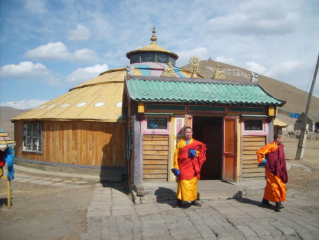 Mongolian buddhist temple Mongolian buddhist temple