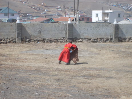 Young buddhist monks in Mongolia Young buddhist monks in Mongolia
