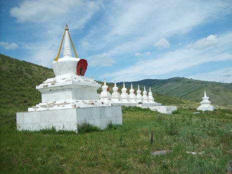 Buddhist stupas in Mongolia Buddhist stupas in Mongolia