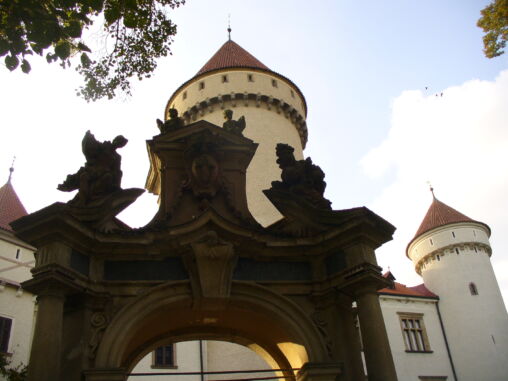 Konopiště Chateau in Czech republic
