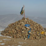 Mongolian sacred place - Ovoo Mongolian sacred place - Ovoo