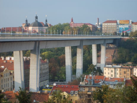 Nusle bridge in Prague Nusle bridge in Prague