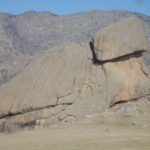 Turtle rock in Mongolia Turtle rock in Mongolia