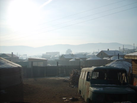 Yurt quarter in Ulaanbaatar Yurt quarter in Ulaanbaatar