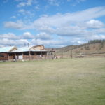 Wooden House in Mongolia Wooden House in Mongolia