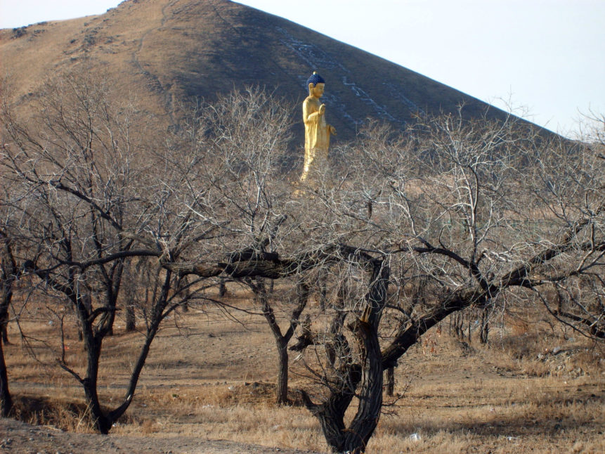 Free photo: Buddha statue in Mongolia