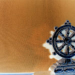 Buddhist wheel wallpaper