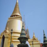 Golden stupa in Bangkok Golden stupa in Bangkok