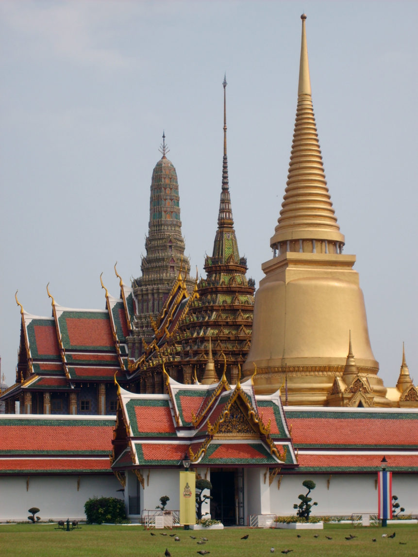 Free photo: Grand palace in Bangkok