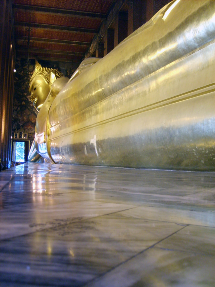 Free photo: Lying buddha Wat Pho in Bangkok