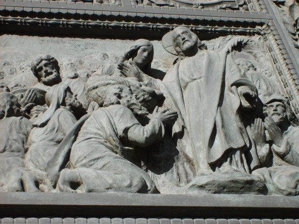 Free photo: Notre Dame in detail