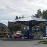 Petrol pump in Czech