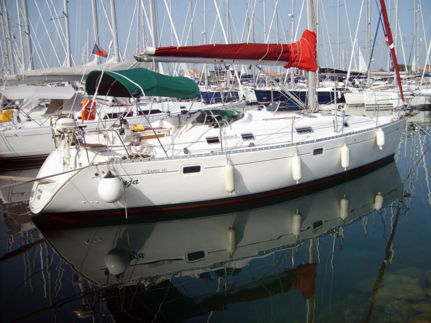 Free photo: Sailboat in Croatia