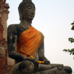 Statue of Buddha in Ayutthaya Statue of Buddha in Ayutthaya
