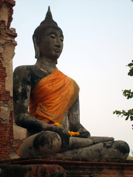 Statue of Buddha in Ayutthaya Statue of Buddha in Ayutthaya