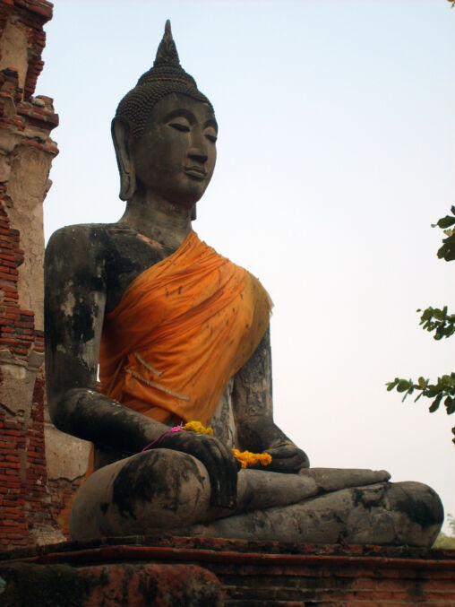 Statue of Buddha in Ayutthaya