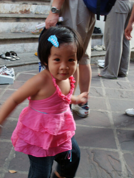 Baby girl in Bangkok