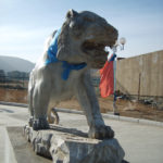 Tiger-guardian in Mongolia Tiger guard in Mongolia