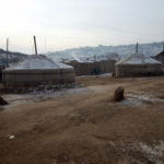 Yurts in cemetery of Ulaanbaatar Yurts in cemetery of Ulaanbaatar