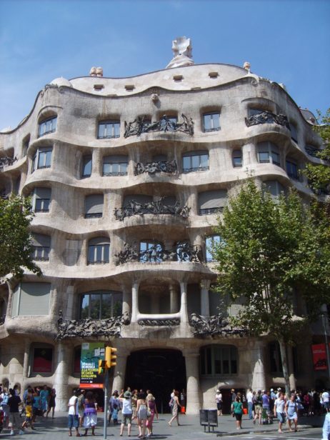Casa mila in Barcelona Casa mila in Barcelona