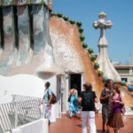 Chimneys on Casa Batllo Chimneys on Casa Batllo