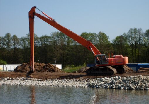 River dredging
