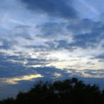 Evening clouds Evening clouds