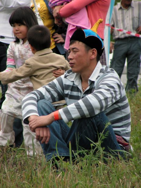 Mongolian man Mongolian man