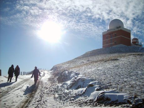 Meteostation in Mongolia Meteostation in Mongolia