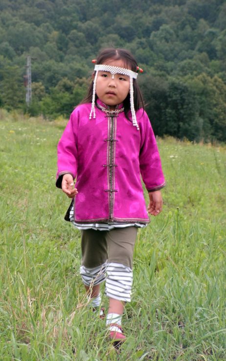 Mongolian girl Mongolian girl