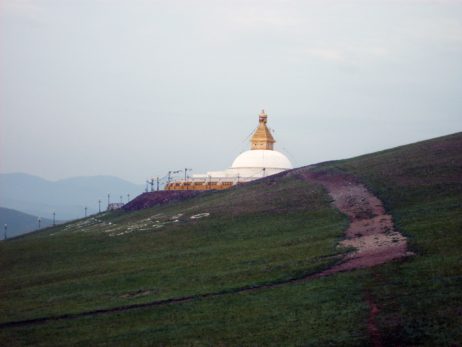 Buddhist Stupa in Mongolia Buddhist Stupa in Mongolia