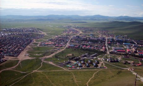 Tsetserleg City in Mongolia Tsetserleg City in Mongolia