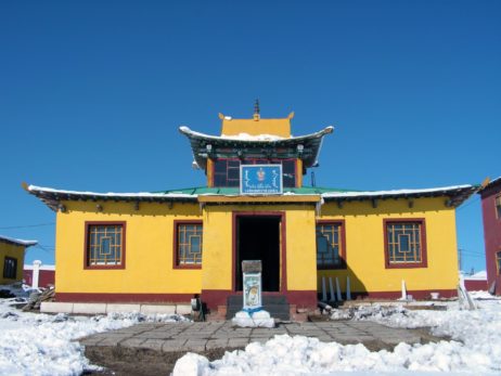 Buddhist Temple in Mongolia Buddhist Temple in Mongolia