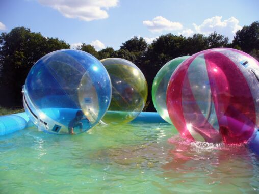Children in Balloon
