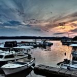 Boats in Marina City Marina in Croatia