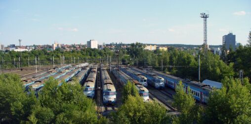 Prag'da tren kazası