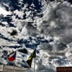Clouds and Czech Flag Clouds and Flags