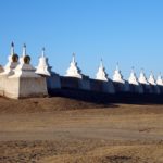 Stupa Wall in Erdene Zuu Stupa Wall in Erdene Zuu