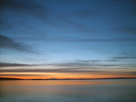 Evening On The Lake Evening On The Lake