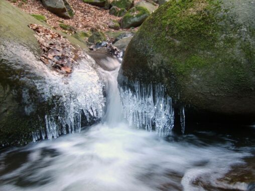 Frozen Waterfall